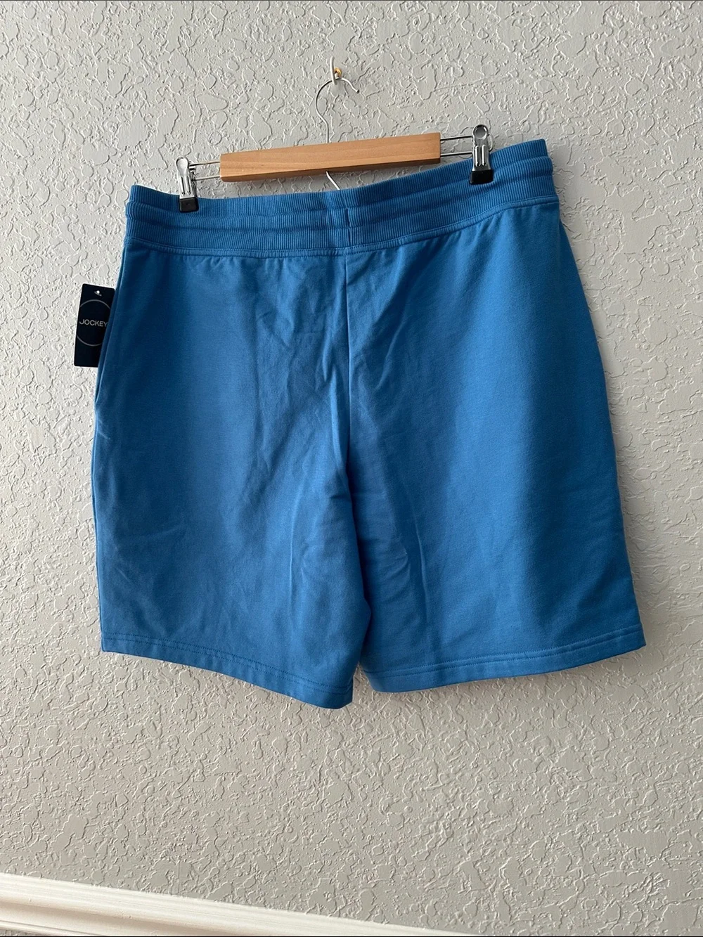 Jockey Blue Casual Drawstring Shorts with White Cord